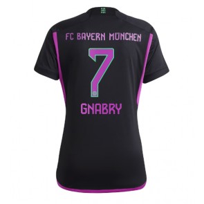 Maillot de foot Bayern Munich Serge Gnabry #7 Extérieur Femmes 2023-24 Manches Courte